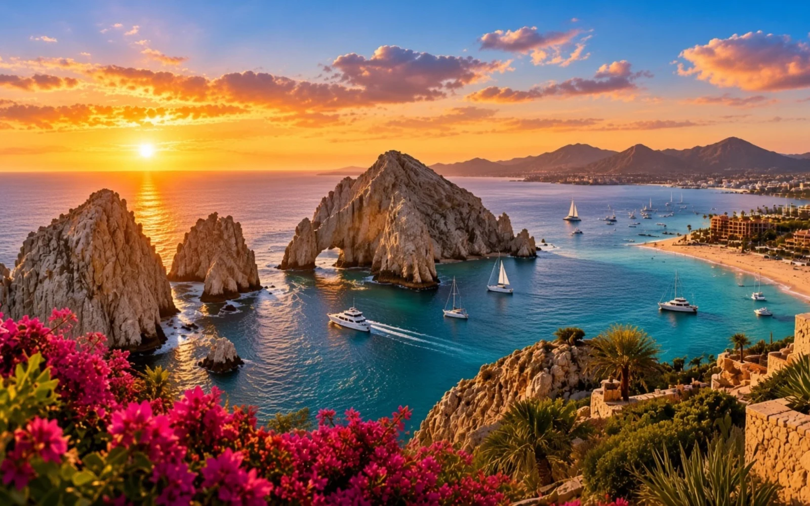 Los Cabos destination card photo of coast and sky