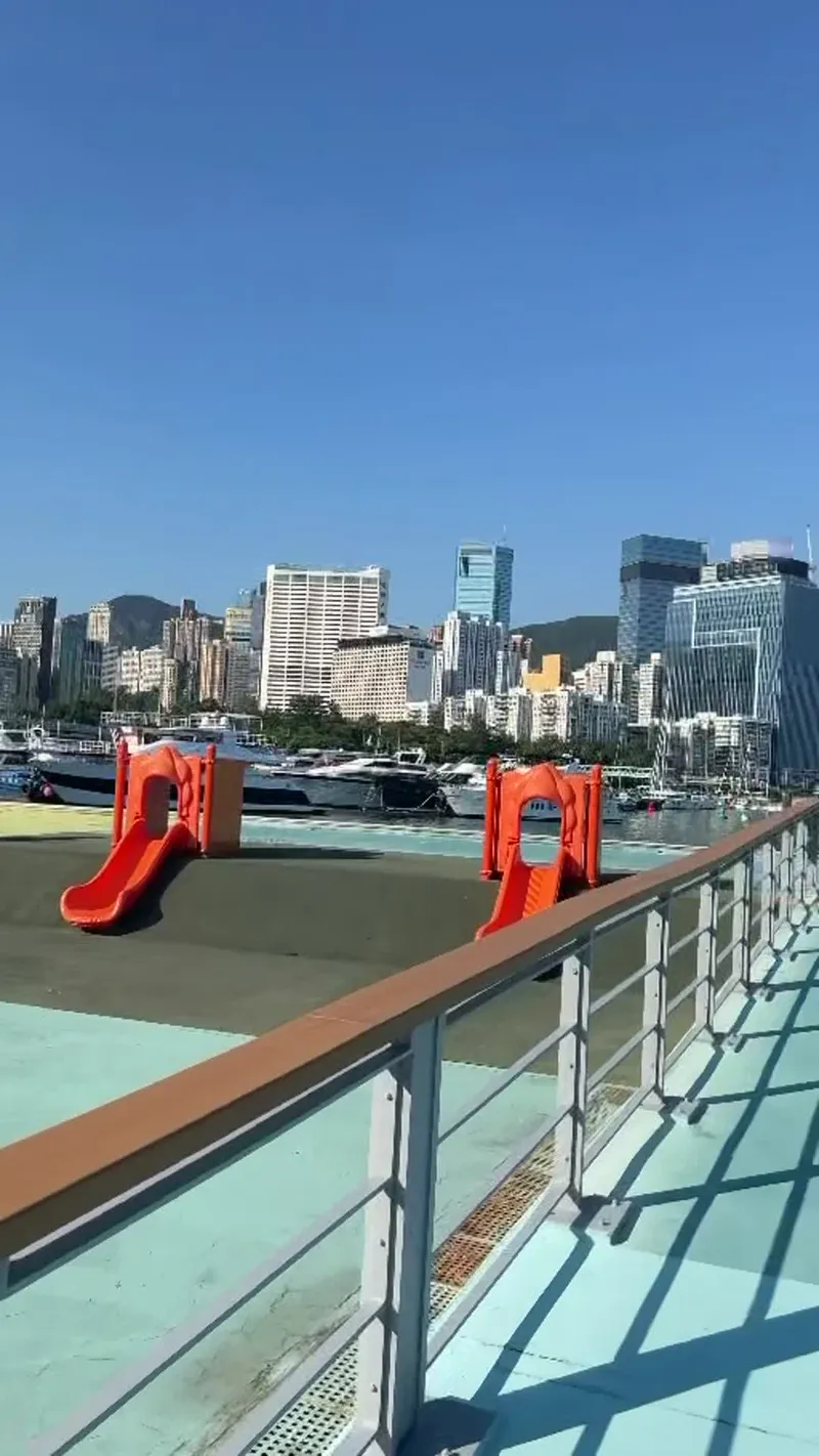 City view from a rooftop lookout