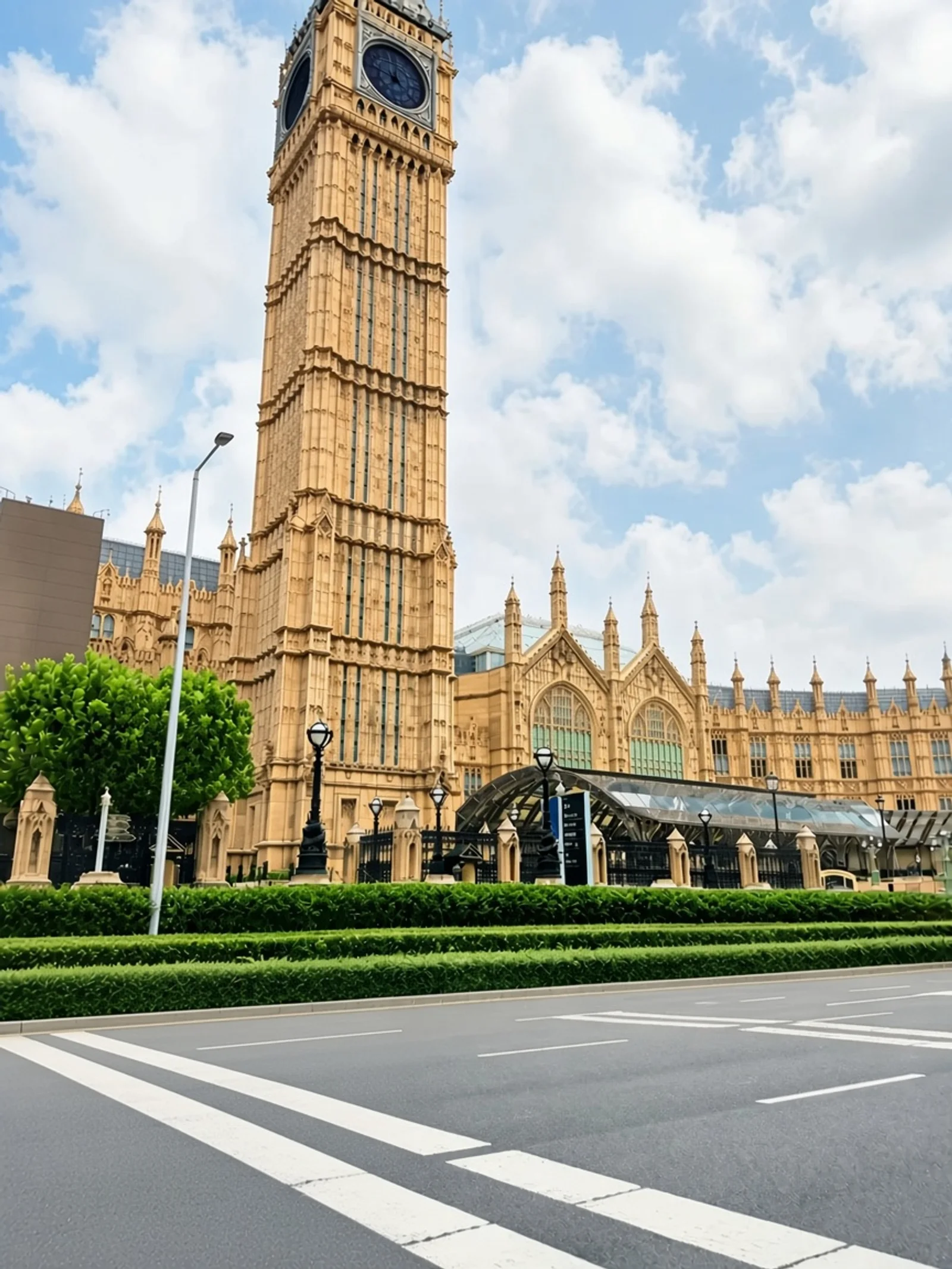 La réplica del Big Ben frente a The Londoner Macao en Cotai
